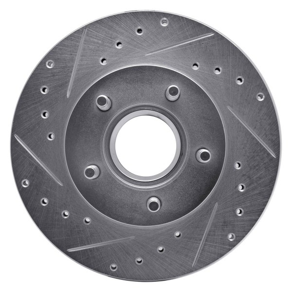 R1 Concepts® - eLINE™ Drilled and Slotted 1-Piece Front Brake Rotor