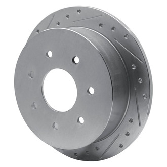 R1 Concepts® - eLINE™ Drilled and Slotted 1-Piece Rear Driver Side Brake Rotor