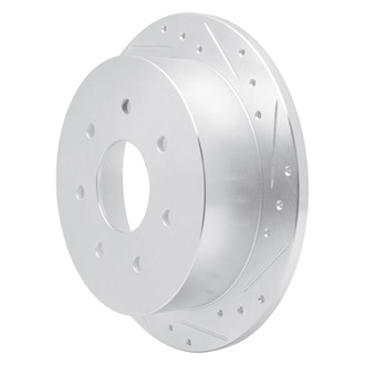 R1 Concepts® - eLINE™ Drilled and Slotted 1-Piece Rear Passenger Side Brake Rotor