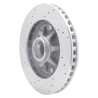 R1 Concepts® - eLINE™ Drilled and Slotted 1-Piece Front Passenger Side Brake Rotor