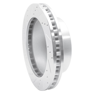 R1 Concepts® - eLINE™ Drilled and Slotted 1-Piece Front Passenger Side Brake Rotor