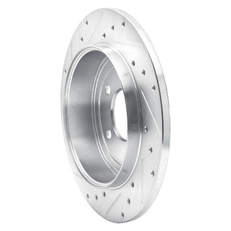 R1 Concepts® - eLINE™ Drilled and Slotted 1-Piece Rear Passenger Side Brake Rotor