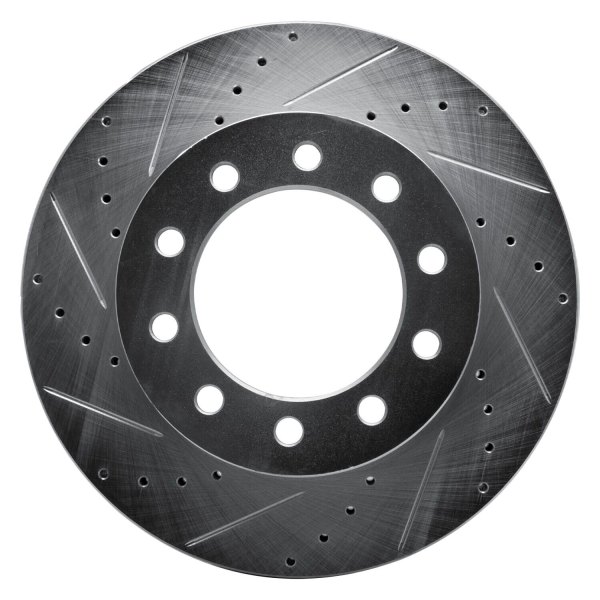 R1 Concepts® - eLINE™ Drilled and Slotted 1-Piece Front Brake Rotor