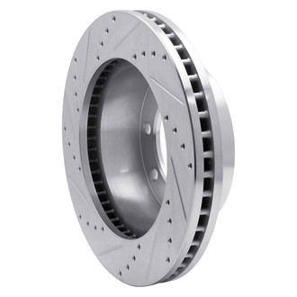 R1 Concepts® - eLINE™ Drilled and Slotted 1-Piece Front Passenger Side Brake Rotor