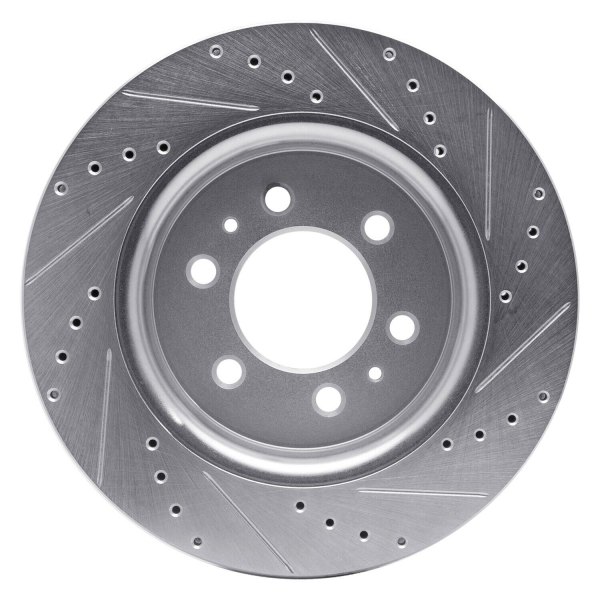 R1 Concepts® - eLINE™ Drilled and Slotted 1-Piece Front Brake Rotor