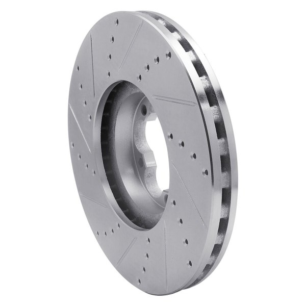 R1 Concepts® - eLINE™ Drilled and Slotted 1-Piece Front Brake Rotor