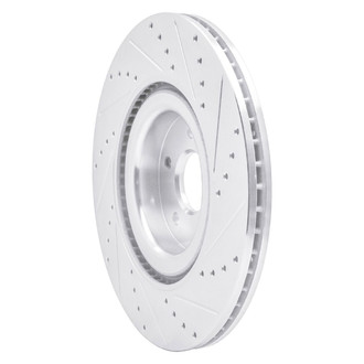 R1 Concepts® - eLINE™ Drilled and Slotted 1-Piece Front Driver Side Brake Rotor