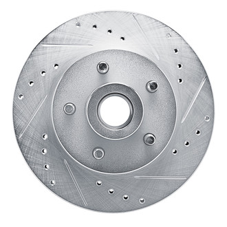 R1 Concepts® - eLINE™ Drilled and Slotted 1-Piece Front Passenger Side Brake Rotor