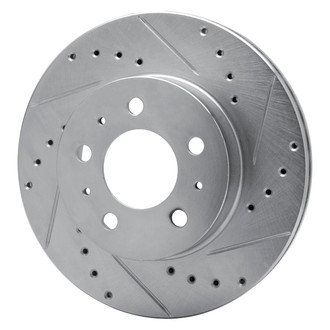 R1 Concepts® - eLINE™ Drilled and Slotted 1-Piece Front Driver Side Brake Rotor