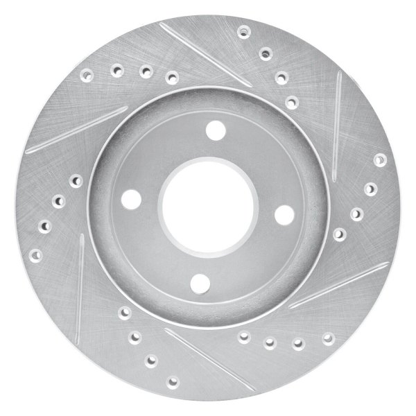 R1 Concepts® - eLINE™ Drilled and Slotted 1-Piece Front Brake Rotor