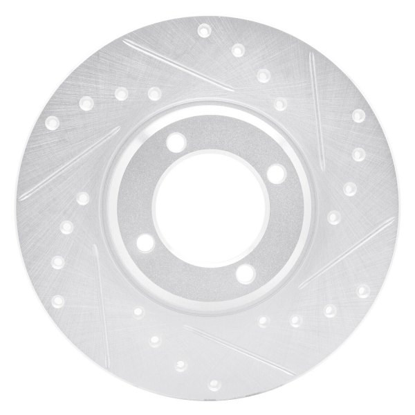 R1 Concepts® - eLINE™ Drilled and Slotted 1-Piece Front Brake Rotor