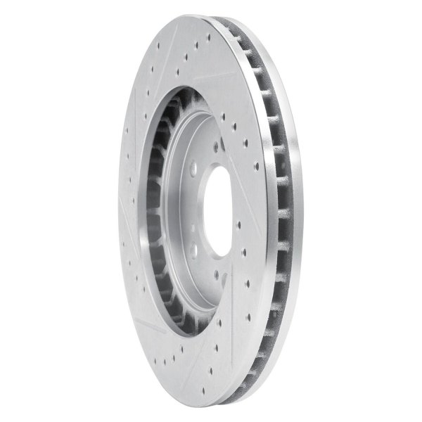 R1 Concepts® - eLINE™ Drilled and Slotted 1-Piece Front Brake Rotor