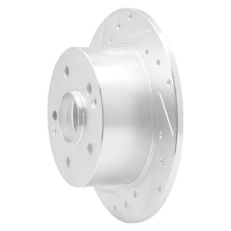 R1 Concepts® - eLINE™ Drilled and Slotted 1-Piece Rear Driver Side Brake Rotor
