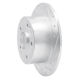 R1 Concepts® - eLINE™ Drilled and Slotted 1-Piece Rear Passenger Side Brake Rotor