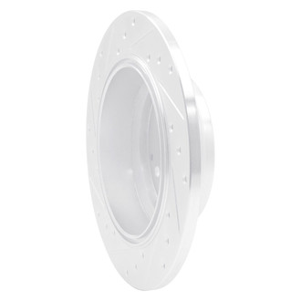 R1 Concepts® - eLINE™ Drilled and Slotted 1-Piece Rear Passenger Side Brake Rotor