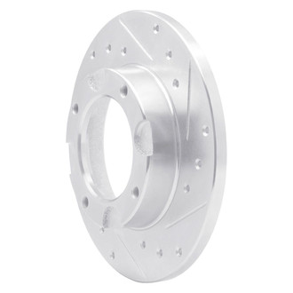 R1 Concepts® - eLINE™ Drilled and Slotted 1-Piece Front Passenger Side Brake Rotor