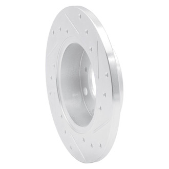 R1 Concepts® - eLINE™ Drilled and Slotted 1-Piece Front Driver Side Brake Rotor