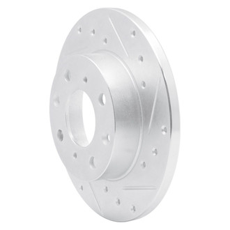R1 Concepts® - eLINE™ Drilled and Slotted 1-Piece Front Passenger Side Brake Rotor