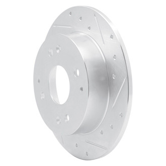 R1 Concepts® - eLINE™ Drilled and Slotted 1-Piece Rear Passenger Side Brake Rotor