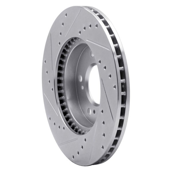 R1 Concepts® - eLINE™ Drilled and Slotted 1-Piece Front Brake Rotor