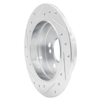 R1 Concepts® - eLINE™ Drilled and Slotted 1-Piece Rear Passenger Side Brake Rotor