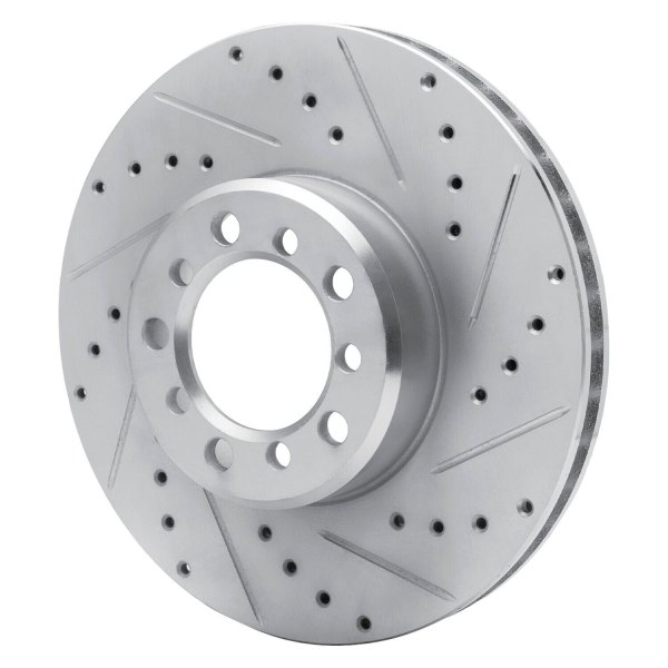 R1 Concepts® - eLINE™ Drilled and Slotted 1-Piece Front Brake Rotor