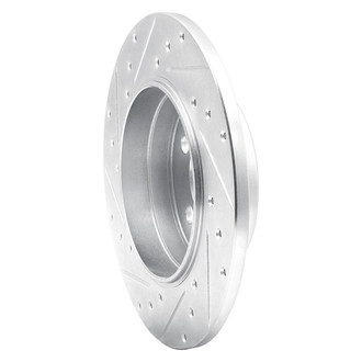 R1 Concepts® - eLINE™ Drilled and Slotted 1-Piece Rear Passenger Side Brake Rotor