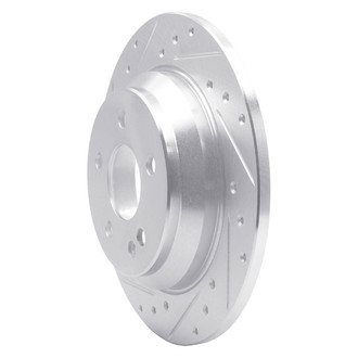 R1 Concepts® - eLINE™ Drilled and Slotted 1-Piece Rear Driver Side Brake Rotor