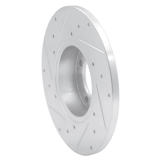 R1 Concepts® - eLINE™ Drilled and Slotted 1-Piece Front Passenger Side Brake Rotor