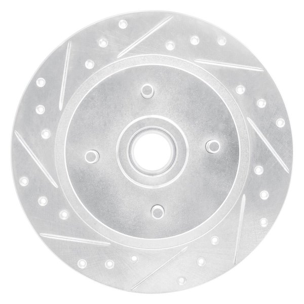 R1 Concepts® - eLINE™ Drilled and Slotted 1-Piece Rear Brake Rotor