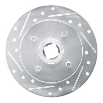 R1 Concepts® - eLINE™ Drilled and Slotted 1-Piece Rear Driver Side Brake Rotor
