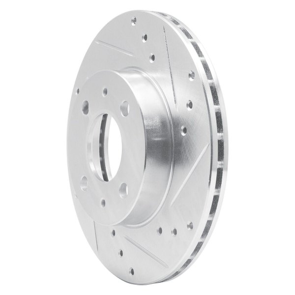 R1 Concepts® - eLINE™ Drilled and Slotted 1-Piece Front Brake Rotor