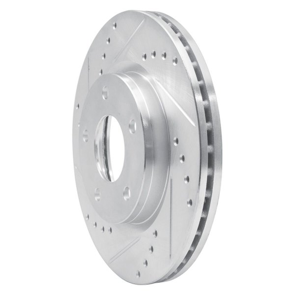 R1 Concepts® - eLINE™ Drilled and Slotted 1-Piece Front Brake Rotor