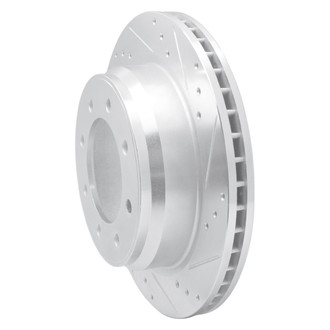 R1 Concepts® - eLINE™ Drilled and Slotted 1-Piece Rear Passenger Side Brake Rotor