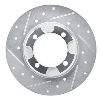 R1 Concepts® - eLINE™ Drilled and Slotted 1-Piece Front Brake Rotor