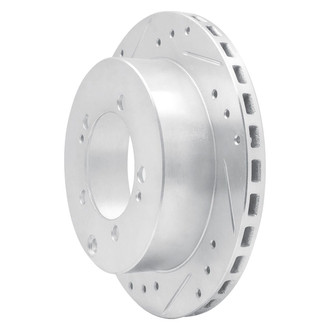 R1 Concepts® - eLINE™ Drilled and Slotted 1-Piece Rear Driver Side Brake Rotor