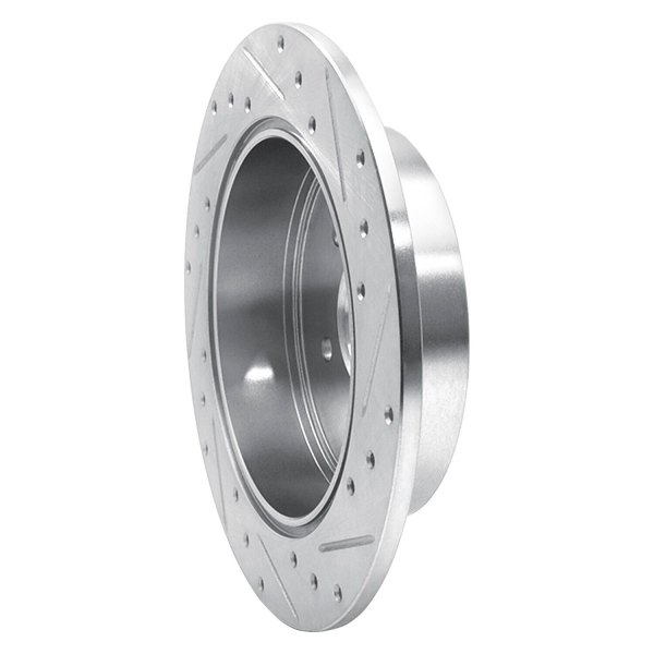 R1 Concepts® - eLINE™ Drilled and Slotted 1-Piece Rear Brake Rotor