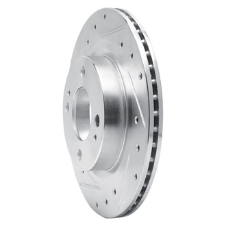R1 Concepts® - eLINE™ Drilled and Slotted 1-Piece Front Driver Side Brake Rotor