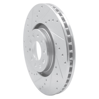 R1 Concepts® - eLINE™ Drilled and Slotted 1-Piece Front Driver Side Brake Rotor