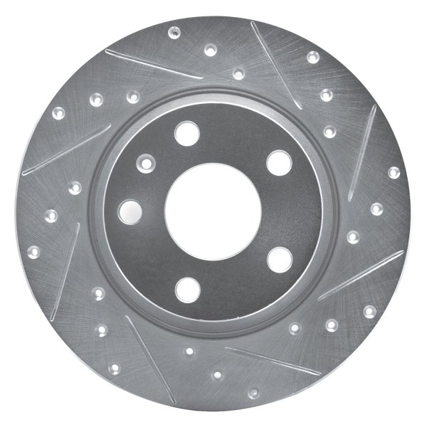 R1 Concepts® - eLINE™ Drilled and Slotted 1-Piece Rear Brake Rotor