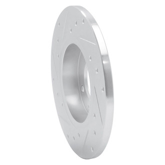 R1 Concepts® - eLINE™ Drilled and Slotted 1-Piece Front Passenger Side Brake Rotor