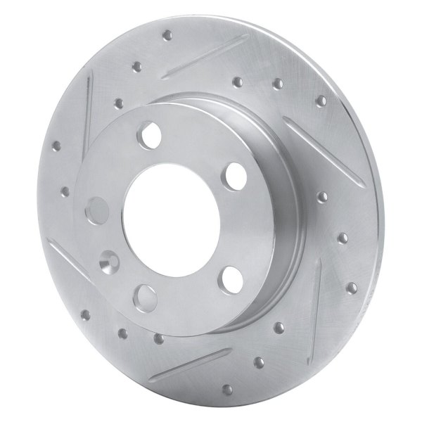 R1 Concepts® - eLINE™ Drilled and Slotted 1-Piece Rear Brake Rotor