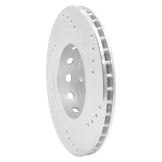 R1 Concepts® - eLINE™ Drilled and Slotted 1-Piece Rear Driver Side Brake Rotor