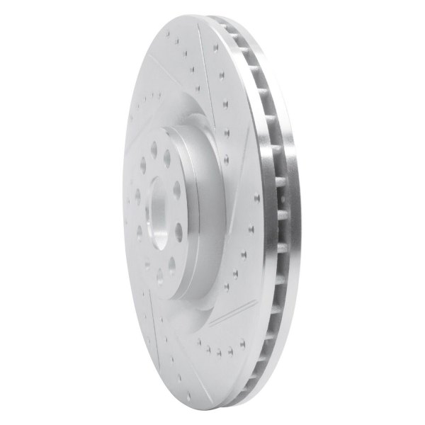 R1 Concepts® - eLINE™ Drilled and Slotted 1-Piece Front Brake Rotor