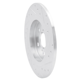 R1 Concepts® - eLINE™ Drilled and Slotted 1-Piece Rear Driver Side Brake Rotor
