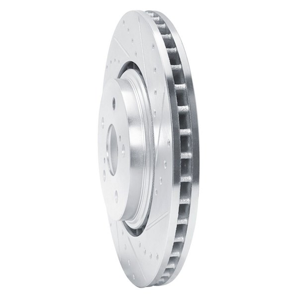 R1 Concepts® - eLINE™ Drilled and Slotted 1-Piece Front Brake Rotor