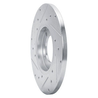 R1 Concepts® - eLINE™ Drilled and Slotted 1-Piece Front Passenger Side Brake Rotor