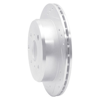 R1 Concepts® - eLINE™ Drilled and Slotted 1-Piece Rear Driver Side Brake Rotor