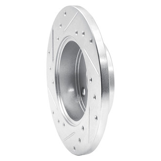 R1 Concepts® - eLINE™ Drilled and Slotted 1-Piece Front Passenger Side Brake Rotor