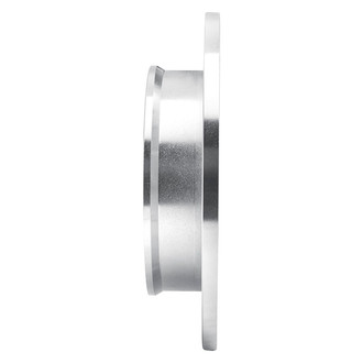 R1 Concepts® - eLINE™ Drilled and Slotted 1-Piece Rear Passenger Side Brake Rotor